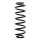 Suspension Spring rear axle coil spring Ø 112 mm KYB for e.g. SKODA OCTAVIA