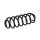 Suspension Spring rear axle coil spring Ø 112 mm KYB for e.g. SKODA OCTAVIA