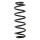 Suspension Spring rear axle coil spring Ø 111 mm KYB for e.g. VW JETTA