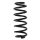 Suspension Rear Axle Coil Spring Ø 114 mm KYB IAM-Expertise for e.g. AUDI A3