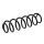 Suspension Spring rear axle coil spring Ø 105 mm KYB for e.g. VW GOLF