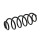 Suspension Spring rear axle coil spring Ø 109 mm KYB for e.g. AUDI A3