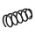 Suspension Spring rear coil spring Ø 107 mm KYB for e.g. MINI Cabriolet