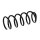 Suspension Spring rear axle coil spring Ø 108 mm KYB for MINI Roadster