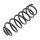 Suspension Spring front axle coil spring Ø 124 mm KYB for ALFA ROMEO 166