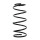 Suspension Spring front axle left coil spring Ø 163 mm KYB for e.g. OPEL OMEGA