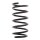 Suspension Spring front axle coil spring Ø 132 mm KYB for OPEL COMBO