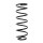 Suspension Spring Front Axle Ø 142 mm KYB for DAEWOO NUBIRA and others