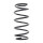Suspension Spring front axle coil spring Ø 170 mm KYB for DAEWOO LEGANZA