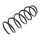 Suspension Spring Front Axle Ø 144 mm KYB for CHEVROLET AVEO and others