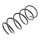 Suspension Spring front axle coil spring Ø 183 mm KYB for e.g. LANCIA KAPPA