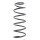 Fahrwerksfeder Vorderachse Schraubenfeder Ø 163 mm KYB für MB V-KLASSE
