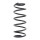 Suspension Spring front axle coil spring Ø 159 mm KYB for NISSAN PATROL