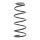 Suspension Spring Front Axle Ø 150 mm KYB for NISSAN ALMERA and others