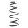 Suspension Spring Front Axle Ø 154 mm KYB for NISSAN ALMERA and others