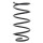 Suspension Spring front axle coil spring Ø 163 mm KYB for e.g. OPEL ASCONA