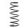 Suspension Spring front axle left coil spring Ø 162 mm KYB for e.g. OPEL OMEGA