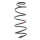 Suspension Spring front coil spring Ø 170 mm KYB for e.g. LAND ROVER FREELANDER