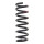 Suspension Spring front axle coil spring Ø 111 mm KYB for SUZUKI GRAND