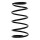 Suspension Spring front axle coil spring Ø 149 mm KYB for SUBARU JUSTY