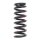Suspension Spring front axle coil spring Ø 114 mm KYB for SUZUKI VITARA