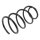 Suspension Spring front axle coil spring Ø 175 mm KYB for KIA CEED and others