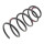 Suspension Spring Front Axle Ø 155 mm KYB for CHEVROLET NUBIRA and others