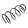 Suspension Spring front axle coil spring Ø 157 mm KYB for FORD C-MAX and others