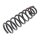 Suspension Spring front axle coil spring Ø 111 mm KYB for HONDA ACCORD