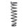 Suspension Spring front axle coil spring Ø 112 mm KYB for e.g. MAZDA 6