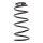 Suspension Spring Front Axle Ø 143 mm KYB for SKODA OCTAVIA and others