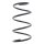 Suspension Spring front axle Ø 166 mm KYB for TOYOTA AVENSIS and others