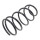 Suspension Spring front coil spring Ø 171 mm KYB for e.g. LAND ROVER FREELANDER