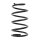 Suspension Spring front axle coil spring KYB suitable for FORD FOCUS