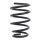 Suspension Spring rear axle coil spring Ø 137 mm KYB for FIAT UNO