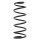 Suspension Spring rear axle coil spring Ø 124 mm KYB for e.g. FIAT TIPO