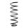 Suspension Spring rear axle coil spring Ø 119 mm KYB for OPEL VECTRA