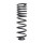 Suspension Spring rear axle coil spring Ø 113 mm KYB for VW PASSAT