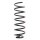 Suspension Spring rear axle coil spring Ø 120 mm KYB for e.g. OPEL VECTRA