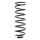 Suspension Spring rear axle coil spring Ø 124 mm KYB for e.g. VOLVO S70