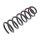 Suspension Spring rear axle coil spring Ø 115 mm KYB for PEUGEOT 406 and others