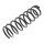 Suspension Spring rear axle Ø 107 mm KYB for SUZUKI VITARA and others