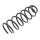 Suspension Spring rear axle coil spring Ø 133 mm KYB for e.g. CITROËN EVASION