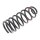 Suspension Spring rear axle coil spring Ø 128 mm KYB for FIAT MULTIPLA
