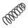 Suspension Spring rear axle coil spring Ø 133 mm KYB for e.g. LANCIA PHEDRA