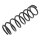 Suspension Spring rear axle coil spring Ø 115 mm KYB for HONDA ACCORD