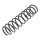 Suspension Spring rear coil spring Ø 97 mm KYB for e.g. MITSUBISHI CARISMA