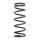Suspension Spring rear axle coil spring Ø 112 mm KYB for e.g. NISSAN ALMERA