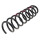 Suspension Spring rear axle coil spring Ø 100 mm KYB for RENAULT MEGANE