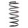Suspension Spring rear coil spring Ø 152 mm KYB for e.g. LAND ROVER FREELANDER